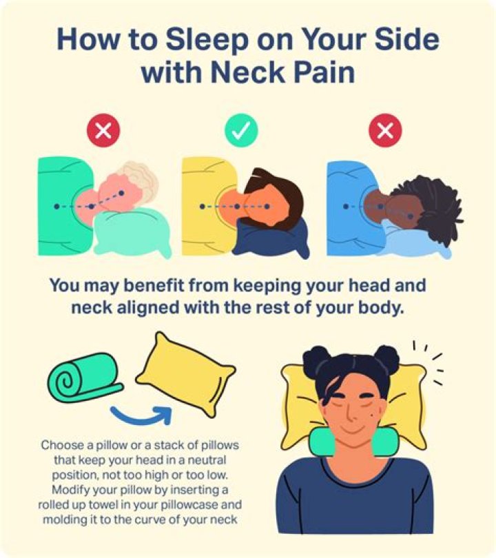How should you sleep with a headache?