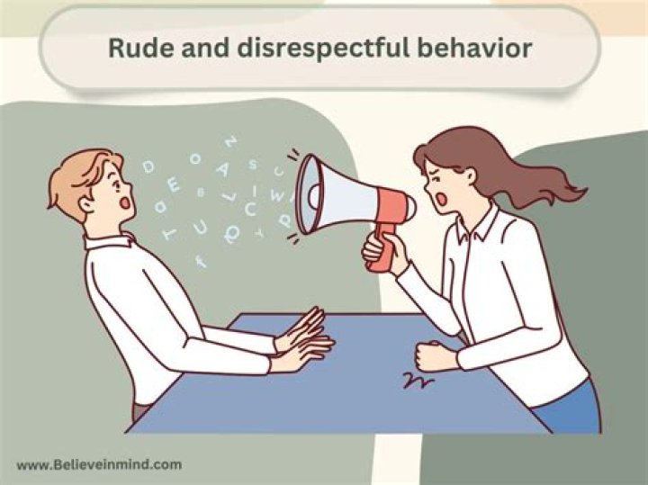 How would you describe rude behavior?