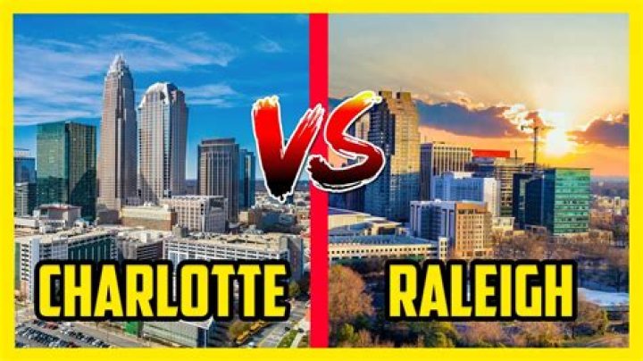 Is Charlotte or Raleigh better?