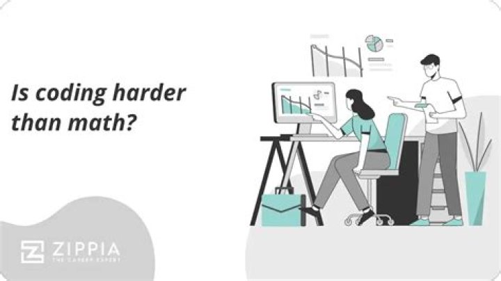 Is coding harder than math?