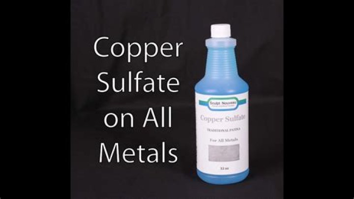 Is copper sulfate corrosive to metal?