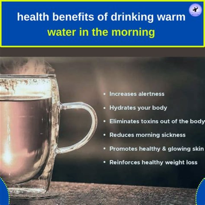 Is drinking warm water good for skin?