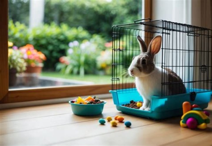 Is it cruel to keep a rabbit indoors?