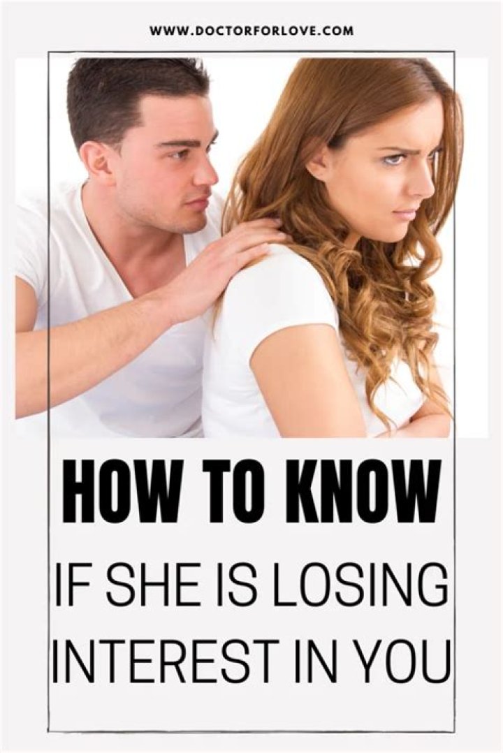 Is my GF losing interest in me?