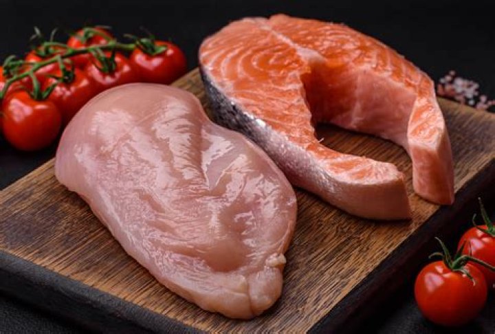 Is salmon healthier than chicken?