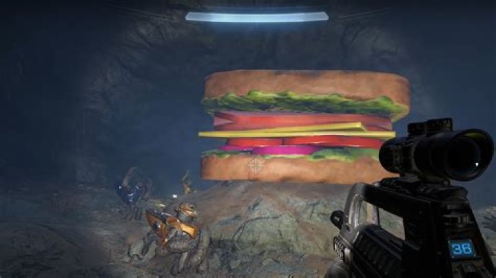 Is there a giant sandwich in Halo Infinite?