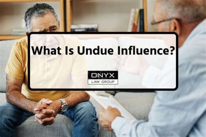 Is undue influence easy to prove?