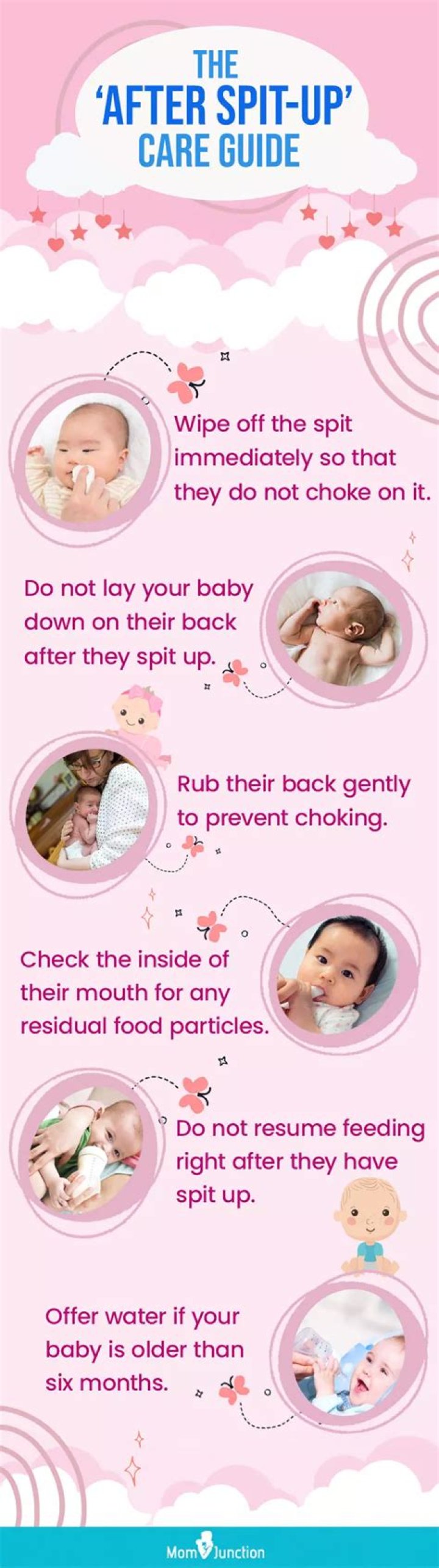 Should I feed baby after spit up?