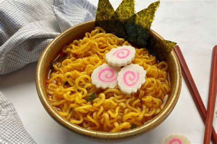 What's the pink thing in ramen?
