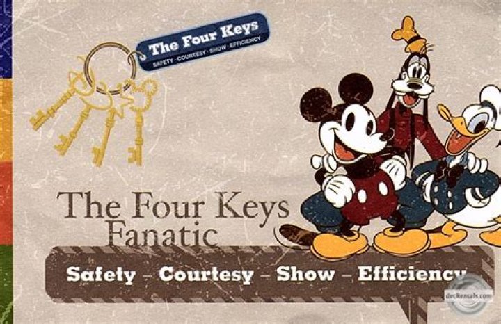 What are the 4 keys Disney?
