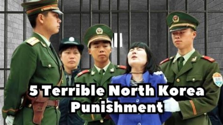 What are the punishments in North Korea?