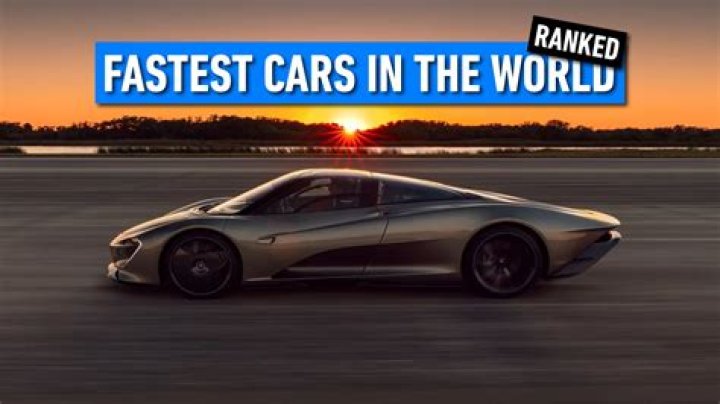 What car goes 0 100 the fastest?