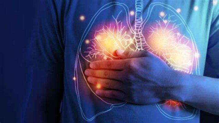 What causes lung damage?