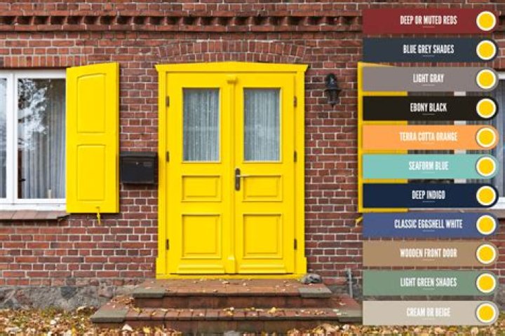 What color door sells the most houses?