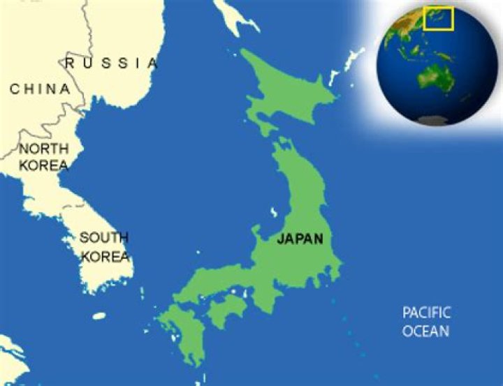 What country is next to Japan?