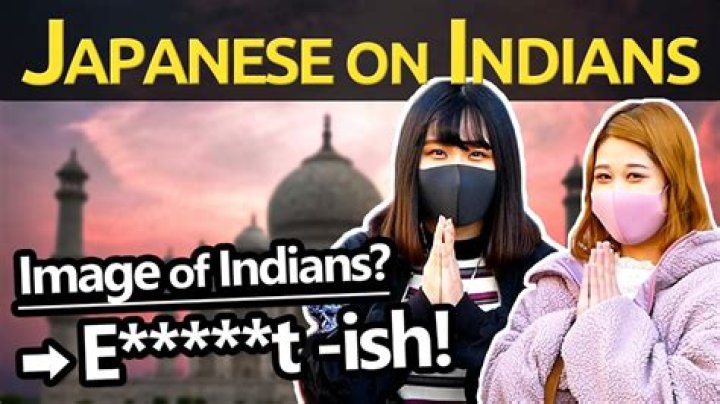 What do Japanese think of India?
