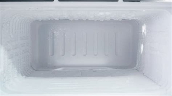 What do you do if you get ice in the freezer?