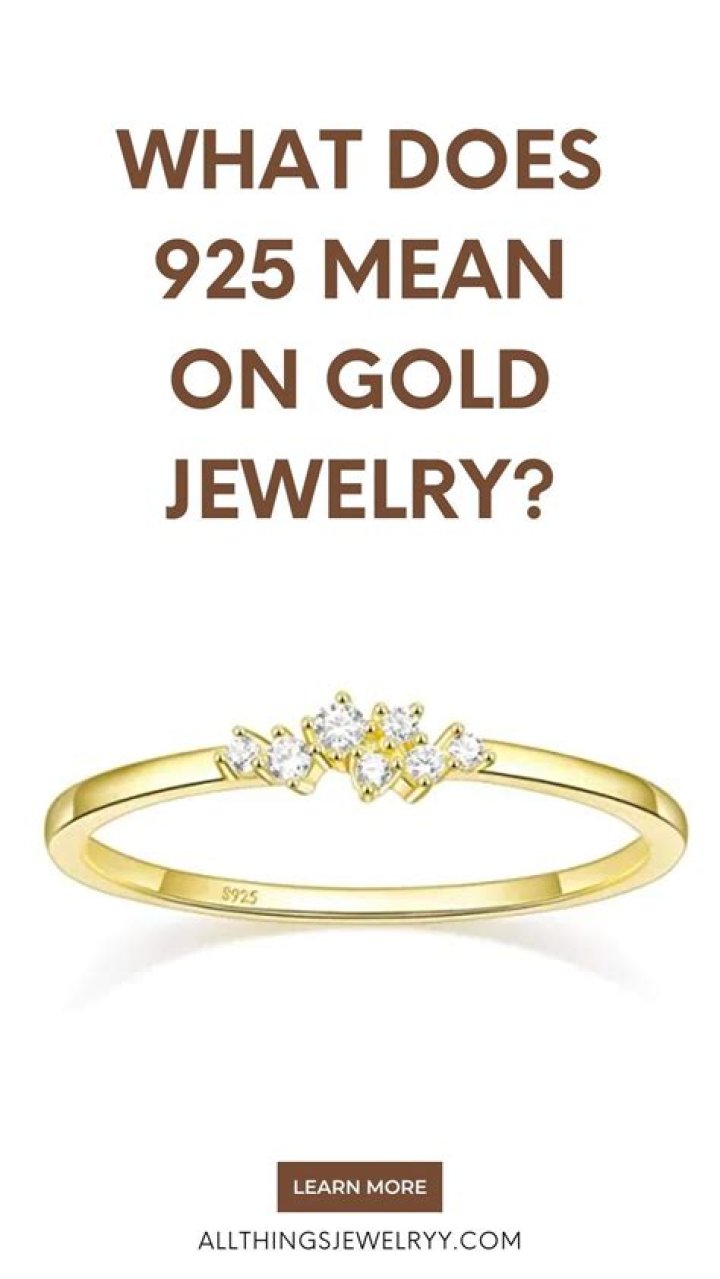 What does 930 mean on jewelry?