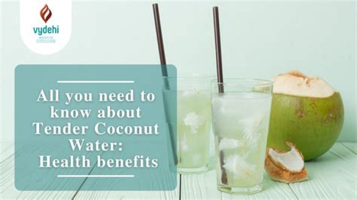 What does coconut water and honey do?