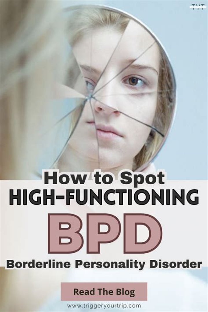 What does high functioning BPD look like?