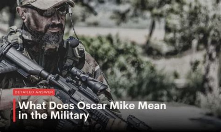 What does Oscar Tango Mike mean?