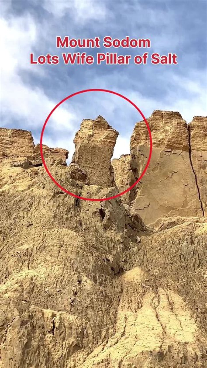 What does the pillar of salt represent?