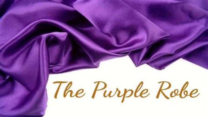 What does the purple robe mean in the Bible?