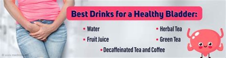 What drink is good for bladder?