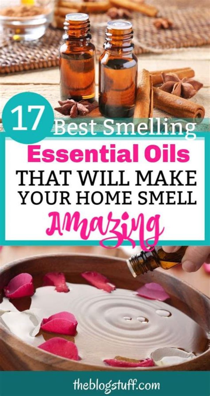 What essential oils are good for removing smells?