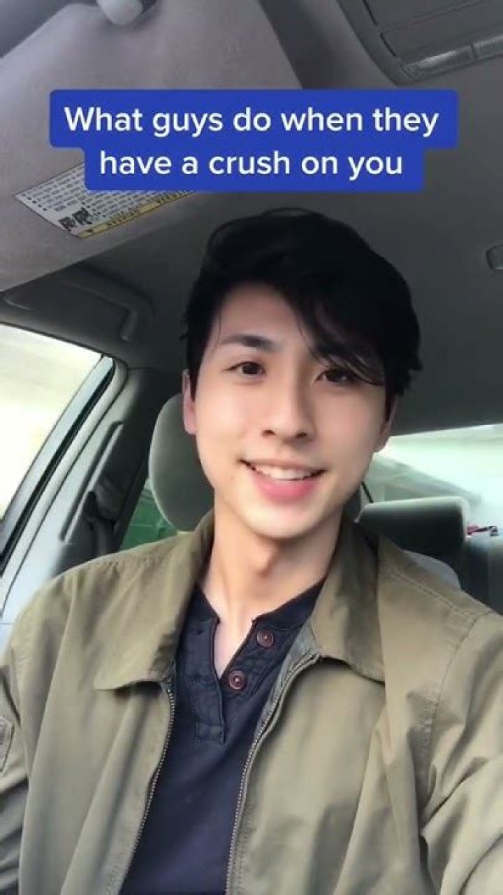 What guys do when they have a crush?