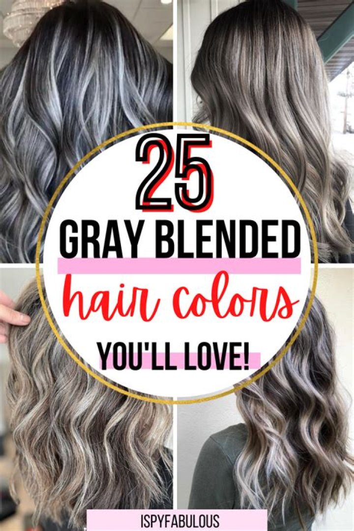 What hair color hides GREY Hair Best?