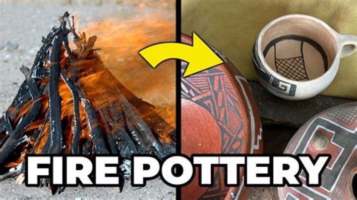 What happens if you fire pottery twice?