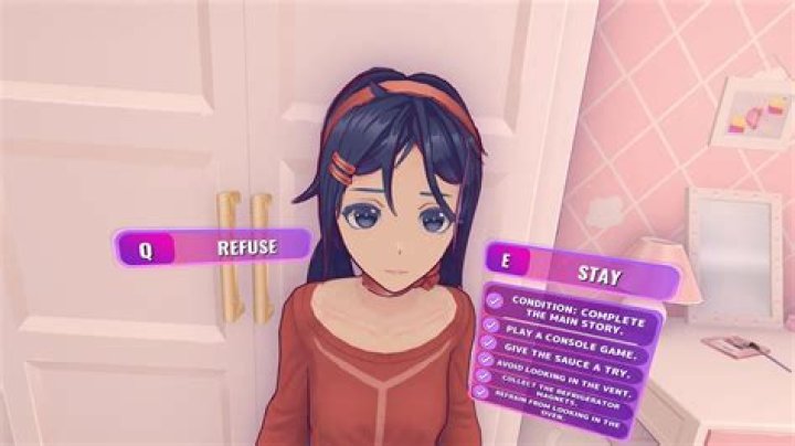 What happens if you stay with Monika forever?