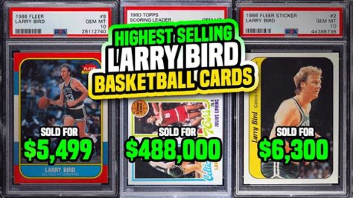 What is a Larry Bird card worth?