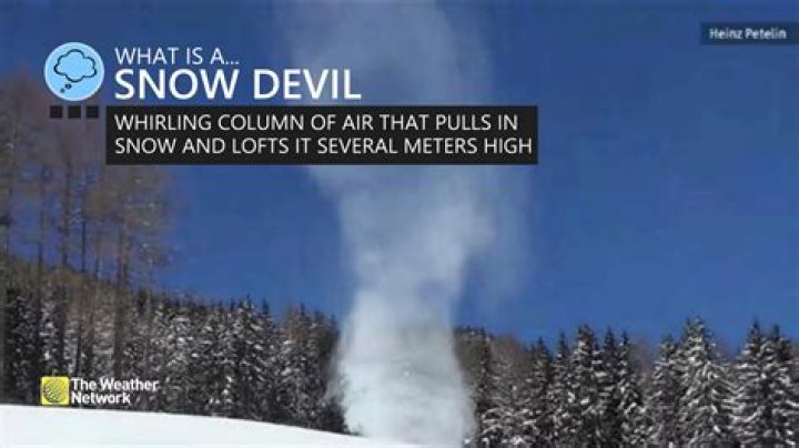 What is a snow devil?