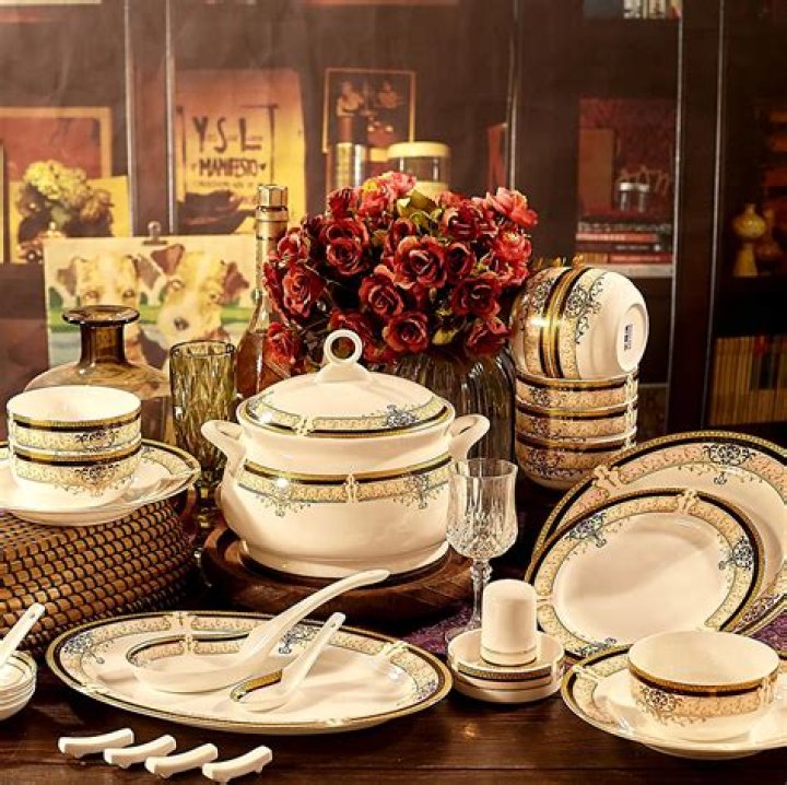 What is cutlery and crockery?