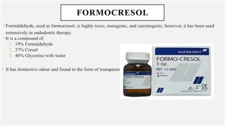 What is Formocresol used for?