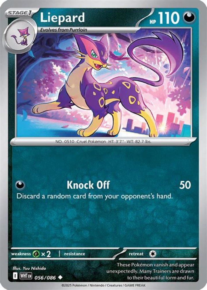 What is Liepard hidden ability?