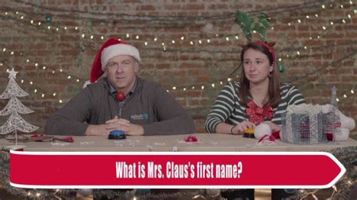 What is Mrs. Claus first name?