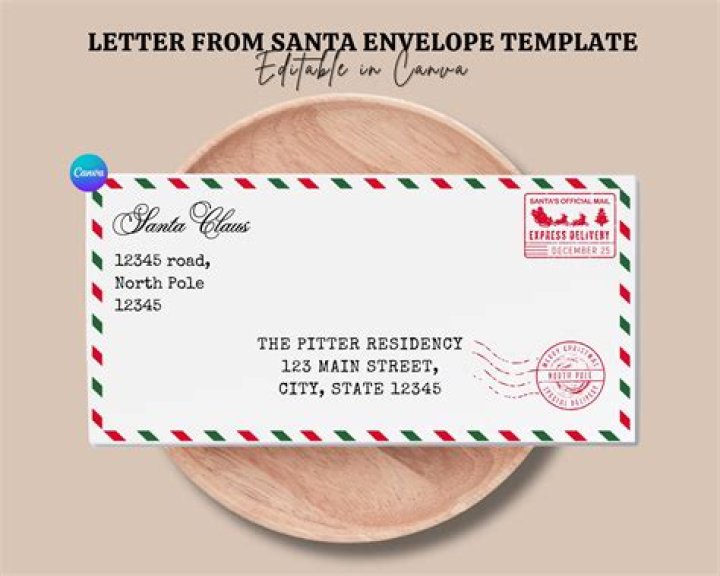 What is Santa's address 2021?