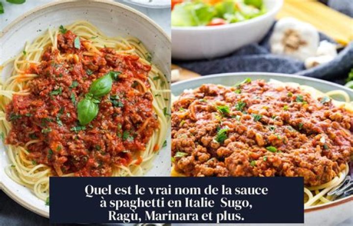 What is spaghetti sauce called in Italy?