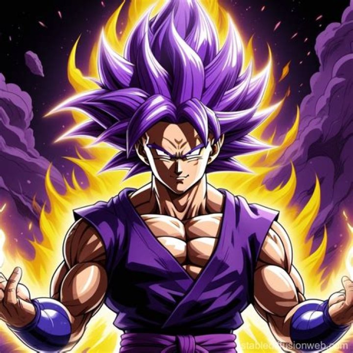 What is Super Saiyan purple?