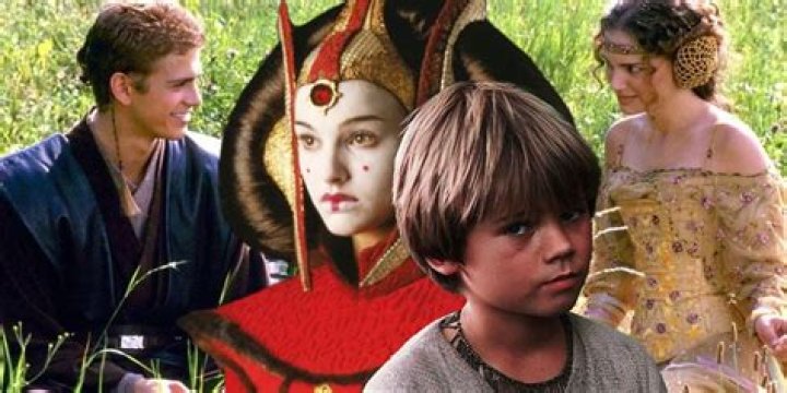 What is the age difference between Padmé and Anakin?
