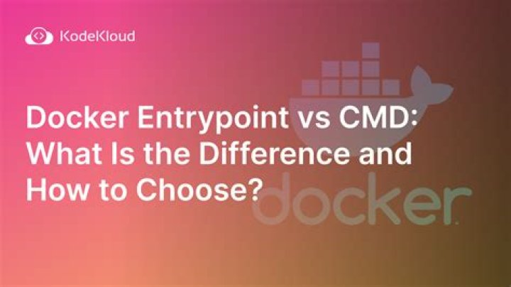 What is the default ENTRYPOINT for docker?