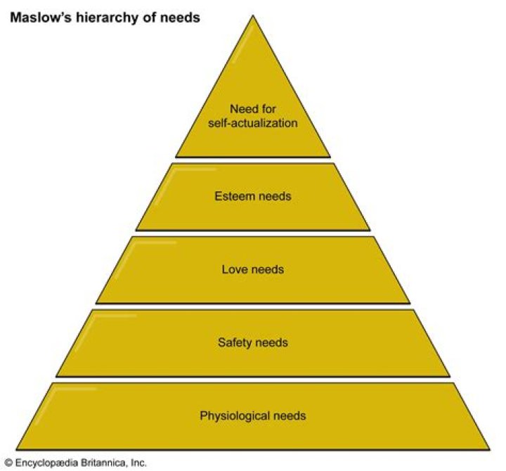 What is the most important need according to Maslow?