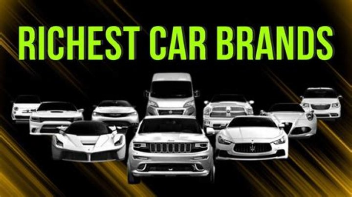 What is the richest car brand?