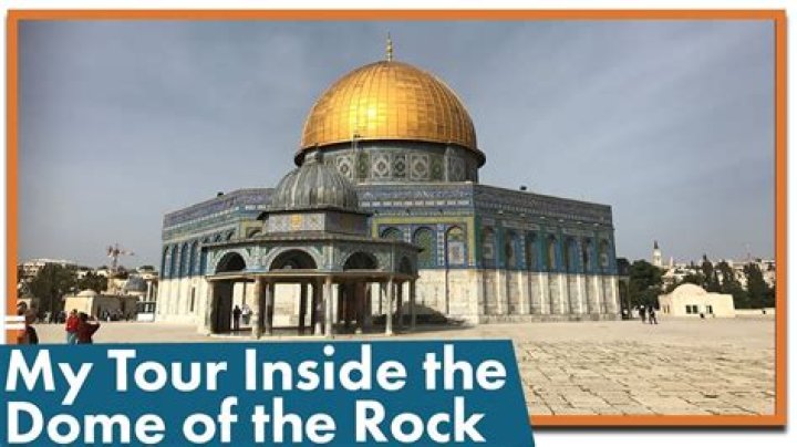 What is the rock under the Dome of the Rock?