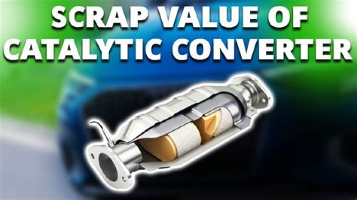 What is the street value of a catalytic converter?
