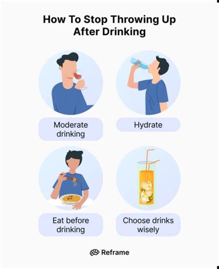 What is the yellow stuff you throw up after drinking?