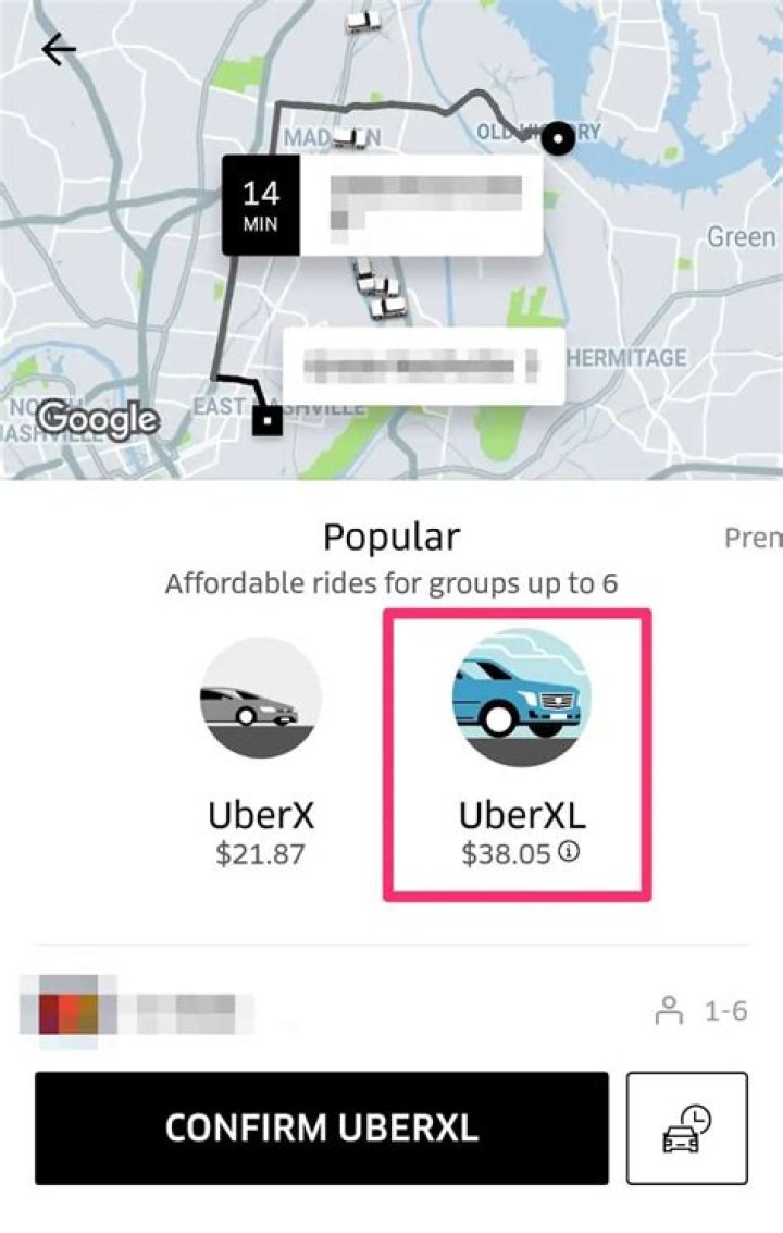 What is UberXL car?